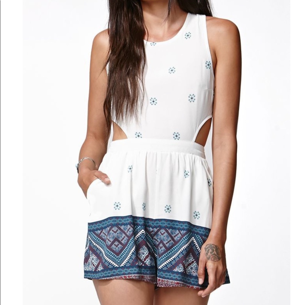 Kendall & Kylie Cutout Romper